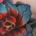 Tattoos - Skull Flower - 61993